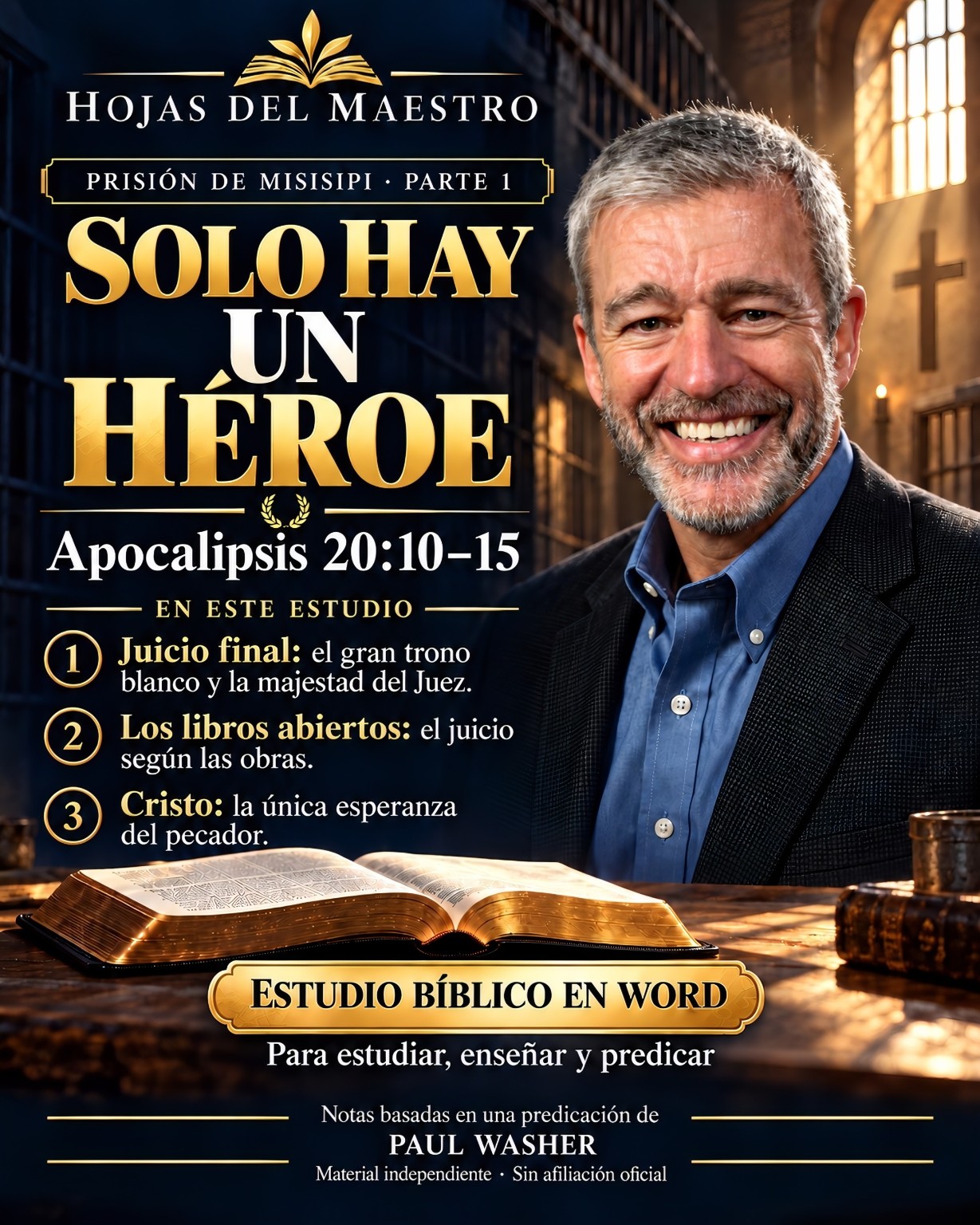 Parte 1. Solo hay un héroe. Estudio en Word editable.