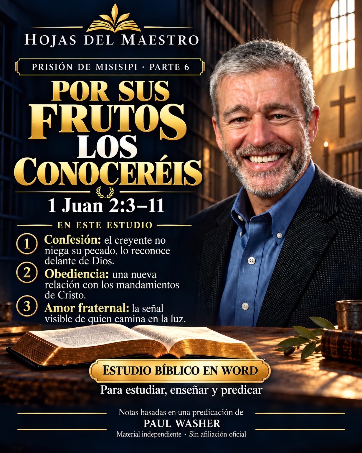 Parte 6. Por sus frutos los conoceréis. Estudio en Word editable.